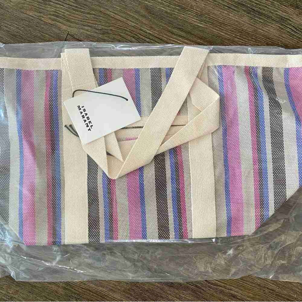 Isabel Marant Colorful Canvas Tote – New! - Picture 3 of 3